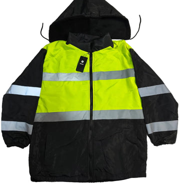 جاكيت Boss لموني مبطن فرو | Jacket-Boss-FurLined-Lemon