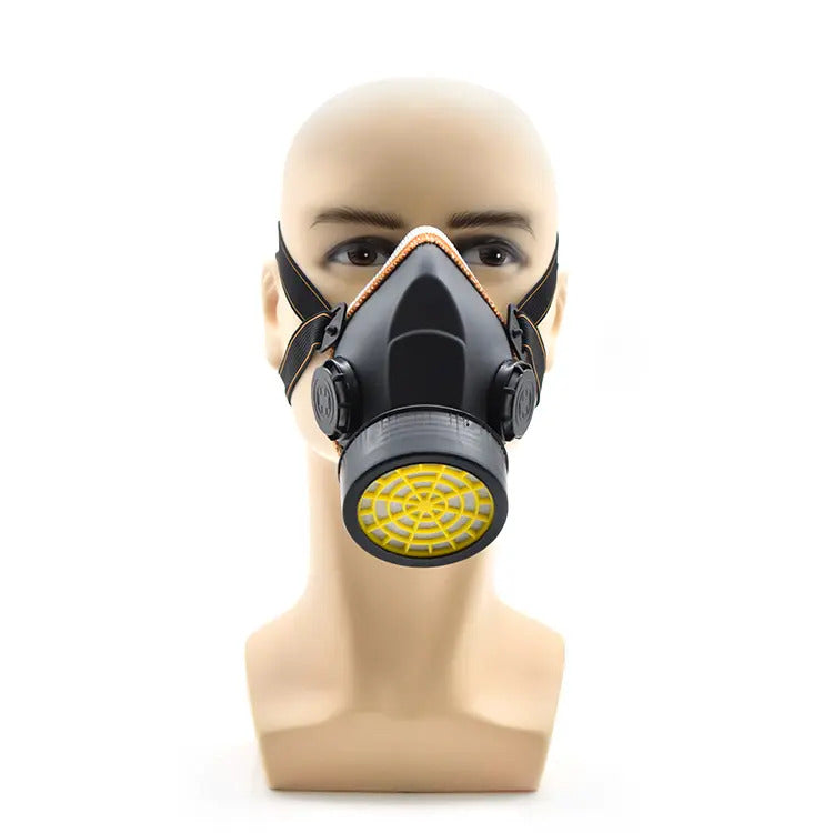 ماسك نصف وجه فلتر واحد غازات وأتربة صيني | NP305 Half Face Gas & Dust Respirator