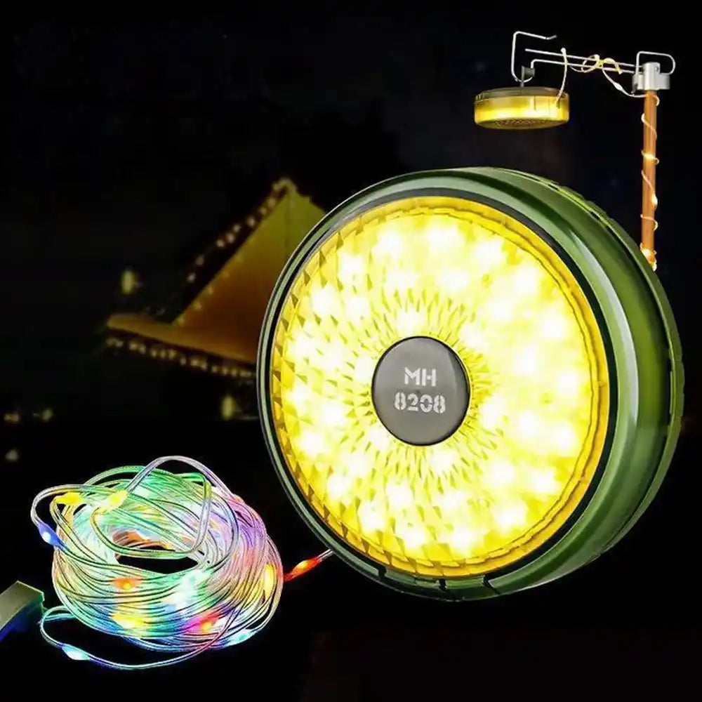 MH-8208 Rechargeable Camping String Light 8M