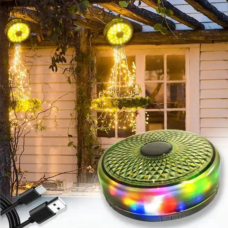 MH-8208 Rechargeable Camping String Light 8M