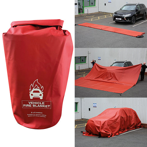 بطانية حريق PVC ٨×٦ متر | PVC Fire Blanket 8x6 m