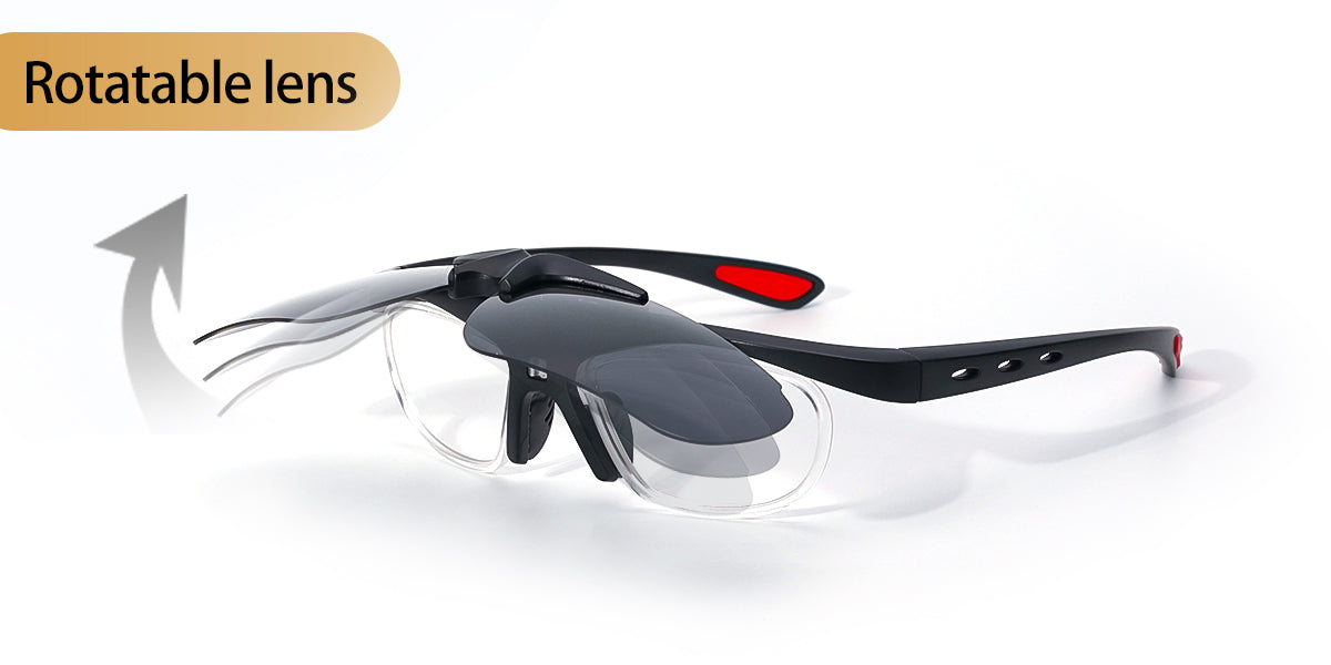 Protective Safety Glasses with Interchangeable Lenses – UV Protection