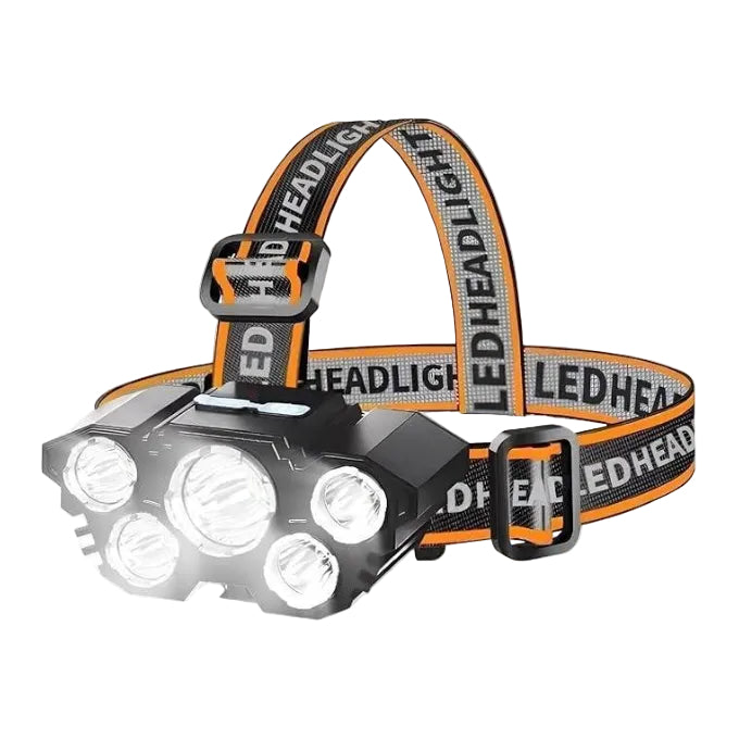 L-T21 Rechargeable 5 LED Headlamp