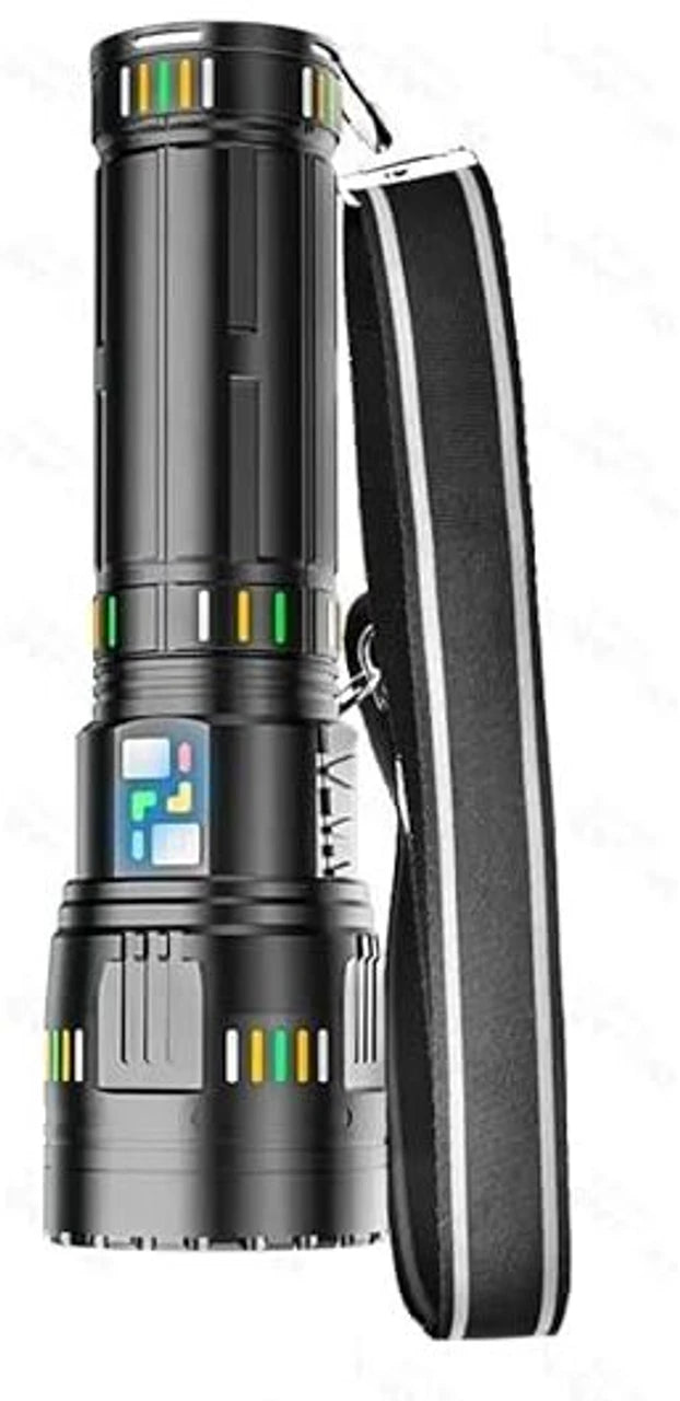 GT60 Telescopic Zoom Super Bright Aluminum Flashlight