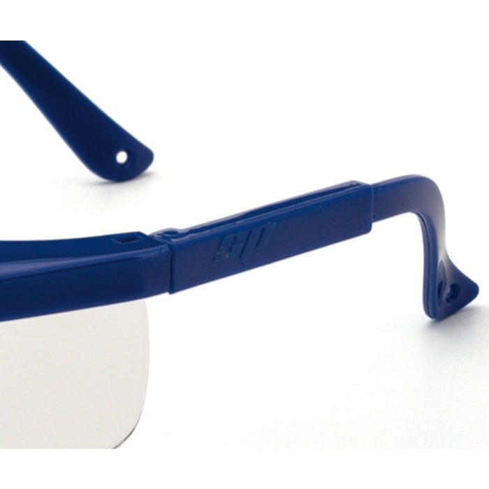 SteelPro Glasses with Adjustable Temples and Clear Lenses