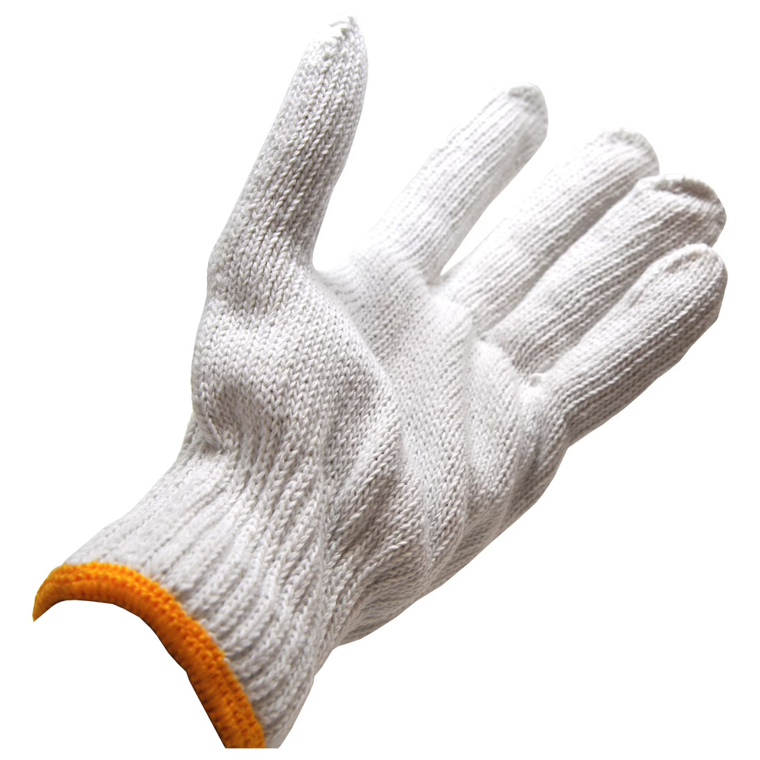 Cotton String Knit Work Gloves - Breathable Lightweight | جوانتيات قطن محبوكة خفيفة الوزن قابلة للتنفس