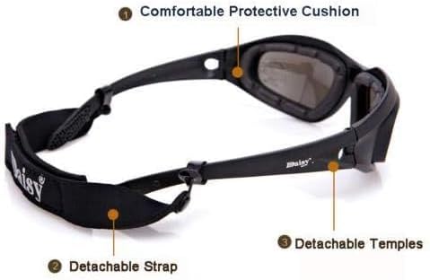 Daisy C5 Tactical Safety Glasses - 4 Lenses