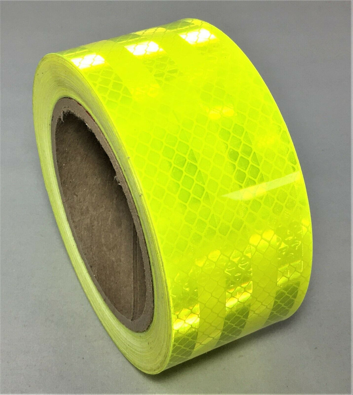 شريط فسفوري لموني | Fluorescent Reflective Tape Lime