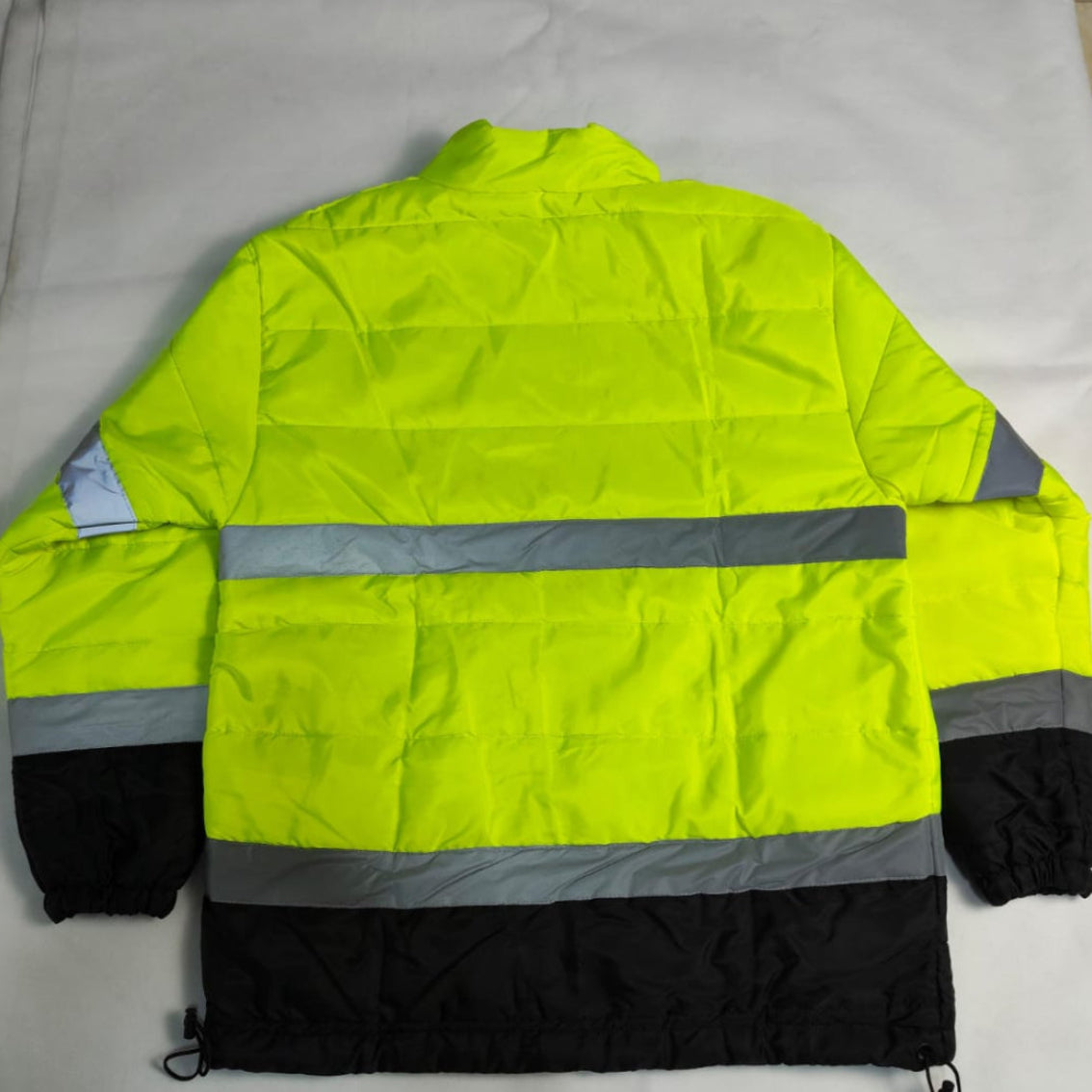 جاكيت بامب ستان Boss فسفوري × أسود | Jacket-Boss-Bomber-Satin-PH