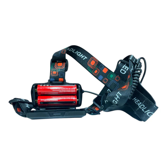 W668 Rechargeable Zoom Headlight with Type-C Charging and USB Output