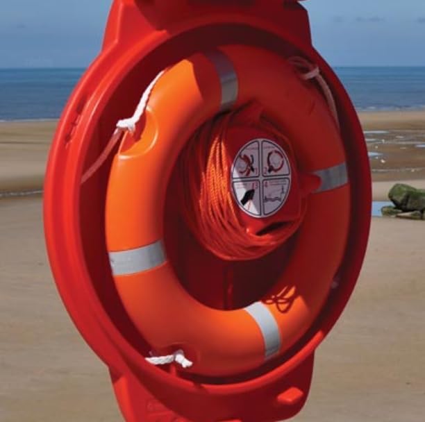 Lifebuoy Ring with Reflective Strips