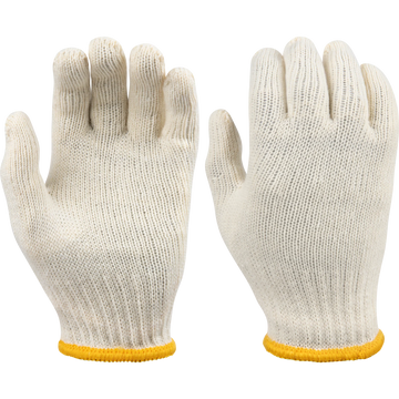 Cotton String Knit Work Gloves – Breathable Lightweight Safety Gloves | Shield Souq