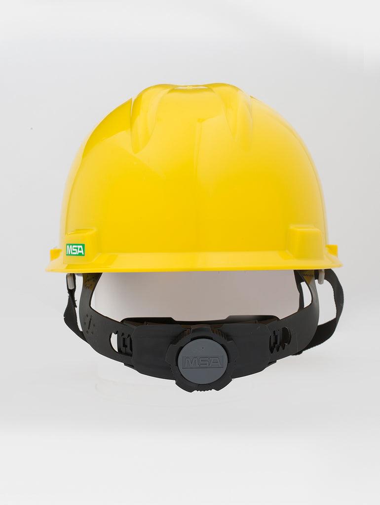 خوذة سيفتي إم إس إيه - موديل في-جارد - أصفر | MSA Safety Helmet - Model V-Gard - Yellow