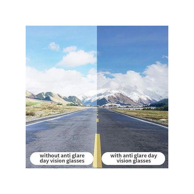 HD Vision Day & Night Driving Glasses - Wraparound Fit-Over Sunglasses