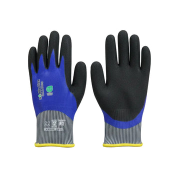 جوانتي لاتكس مضاد للقطع مستوى C موديل HKX3052 | Chill Flex Soft Strong Cut Resistant Safety Gloves EN388 4X44C