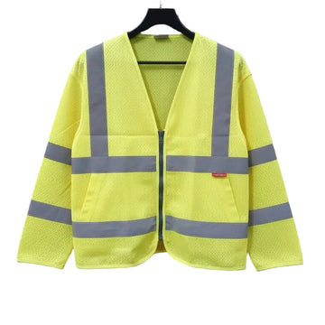 Reflective Vest Leo Winter | فيست عاكس شتوي فسفوري 4 عاكس