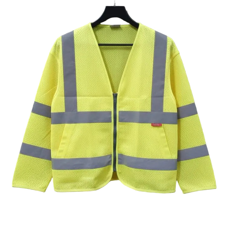 Reflective Vest Leo Winter | فيست عاكس شتوي فسفوري 4 عاكس