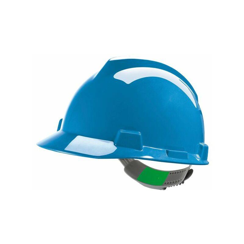 خوذة سيفتي إم إس إيه - موديل في-جارد - أزرق | MSA Safety Helmet - Model V-Gard - Blue