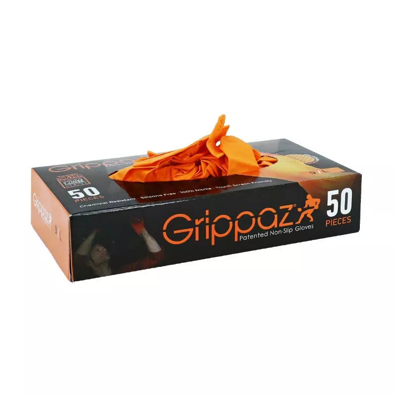 Grippaz 100% Nitrile Disposable Gloves