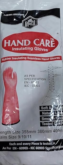 HAnd Care Safety Gloves Rubber Electrical_Gloves