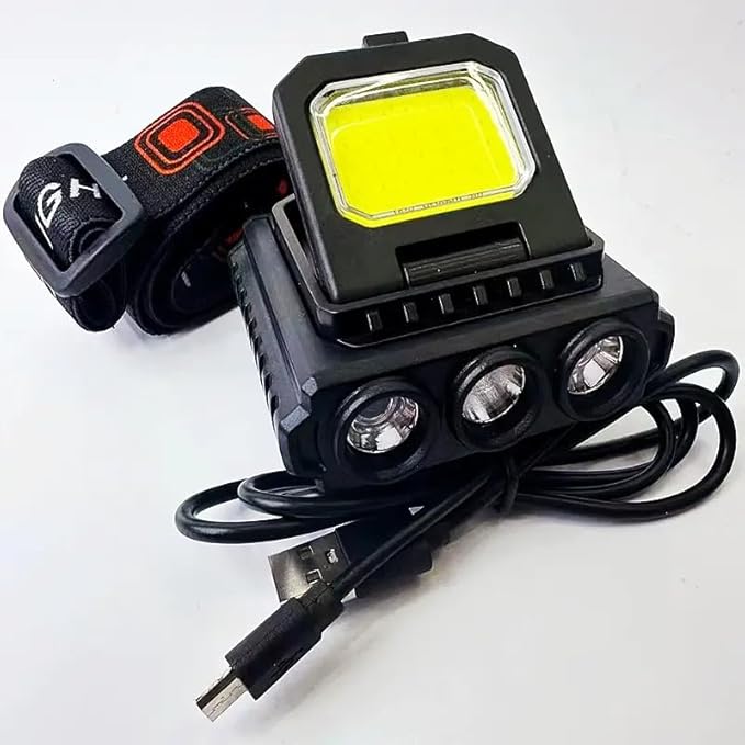 LY-801 Rechargeable Wide Beam LED Headlamp
