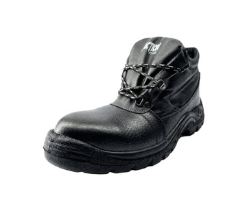 سيفتي شوز نص رقبة S3 براند أكشن أسود | SafetyHalfBoot-Action-S3-Black