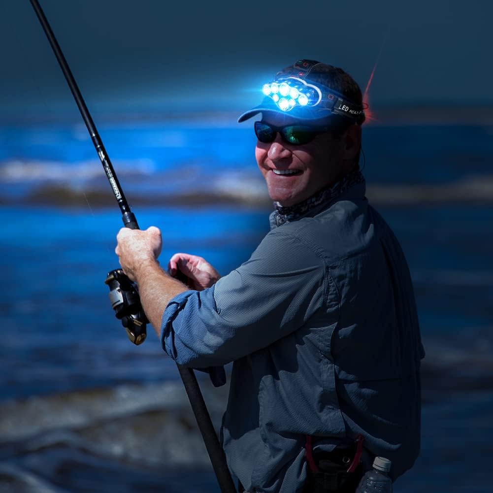 2606 Rechargeable 8 LED Headlamp