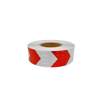 Reflective Safety Tape - bee nest – Red/White