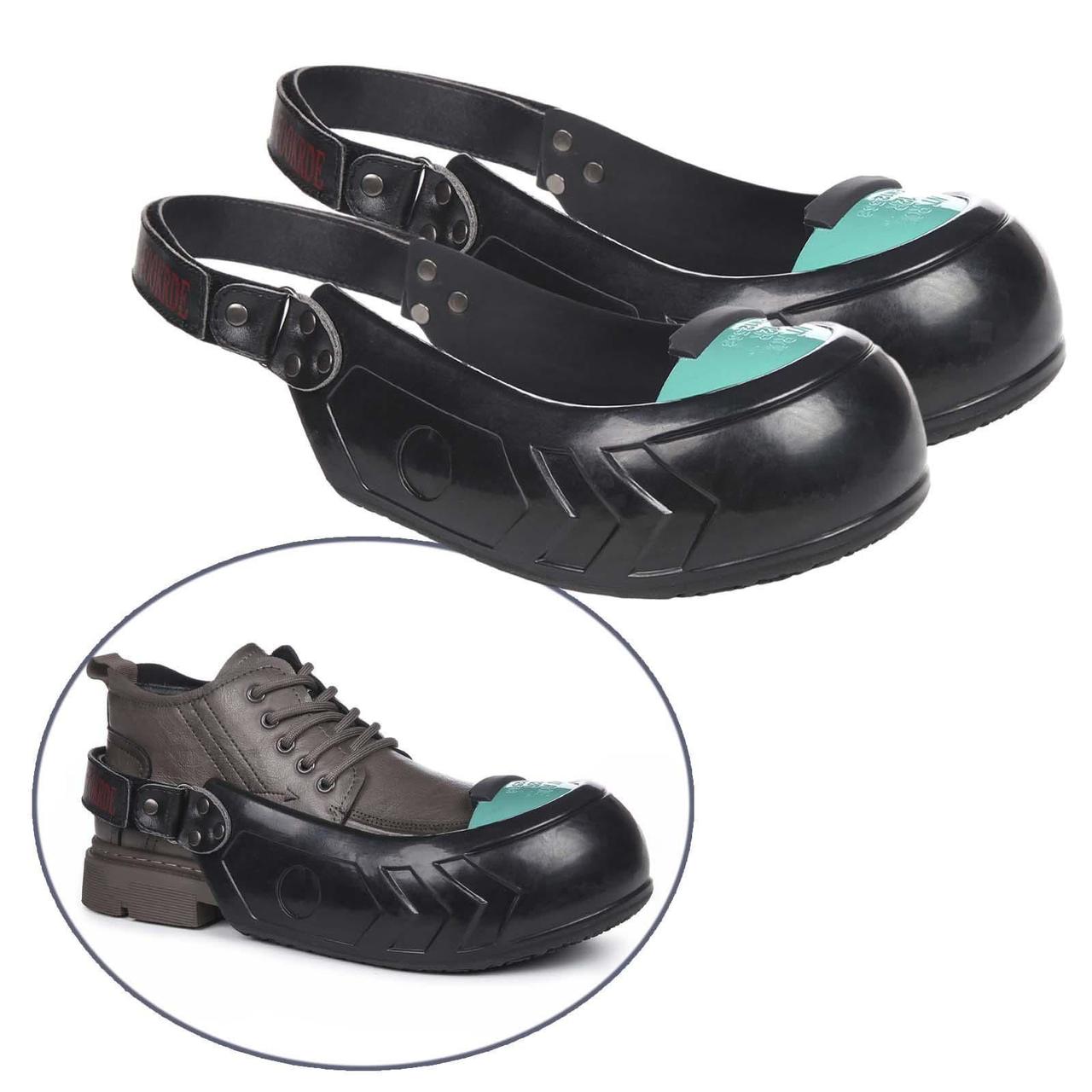 Fookrde Safety Overshoes | Anti-Slip Waterproof | Steel Toe 200J | اوفر شوز صناعي بمقدمة صلب مقاوم للمياه والانزلاق