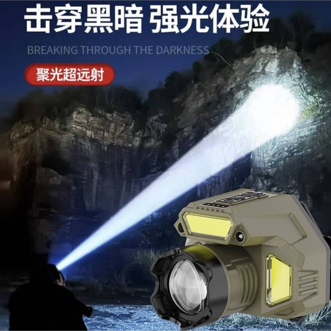 HX-917 Rechargeable HeadLampwith Type-C Charging
