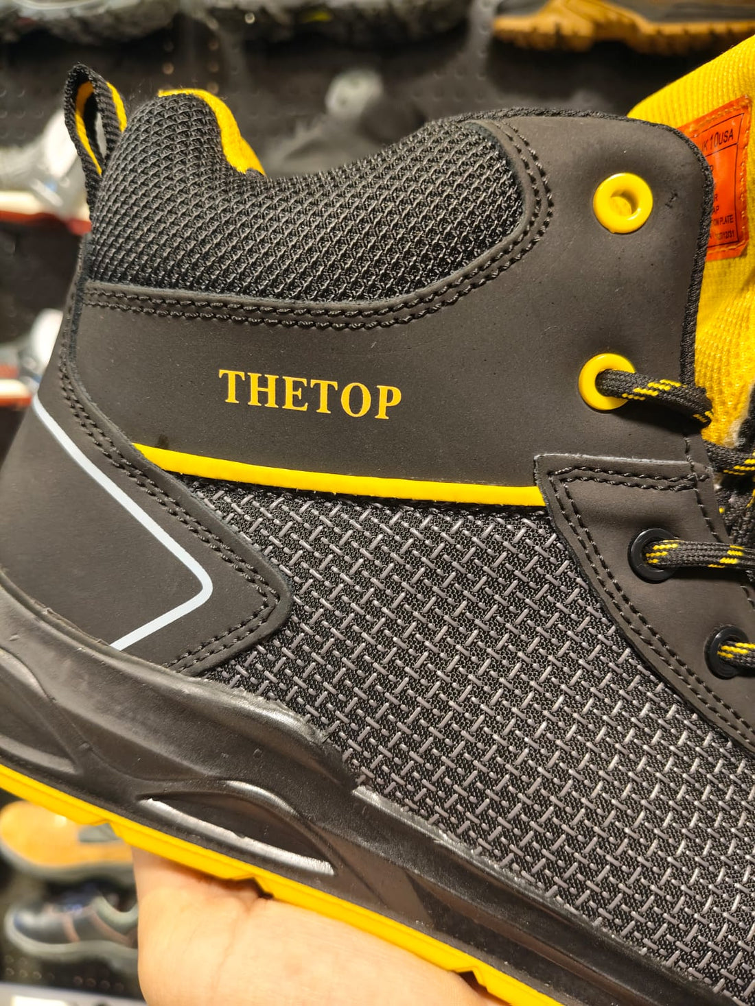 THETOP Safety Half Boot S3 – Composite Non-Metallic Toe Cap