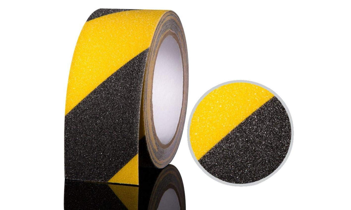 شريط مانع انزلاق أصفر × أسود 5 سم × 5 متر Bikbear Extra Resistant | Bikbear Extra Resistant Anti-Slip Tape Yellow × Black 50 mm × 5 m