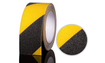 شريط مانع انزلاق أصفر × أسود 5 سم × 5 متر Bikbear Extra Resistant | Bikbear Extra Resistant Anti-Slip Tape Yellow × Black 50 mm × 5 m