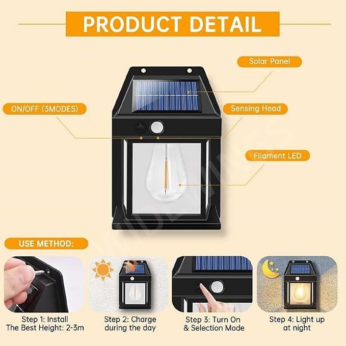 Solar Interaction Wall Lamp 888