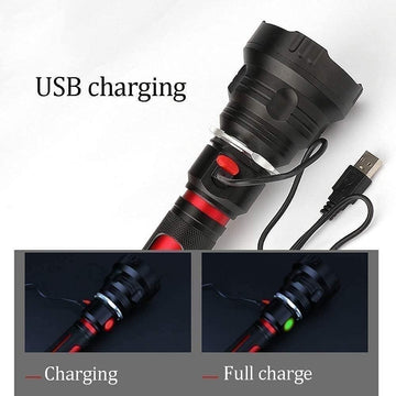 1966 Rechargeable Security Patrol Tactical Flashlight