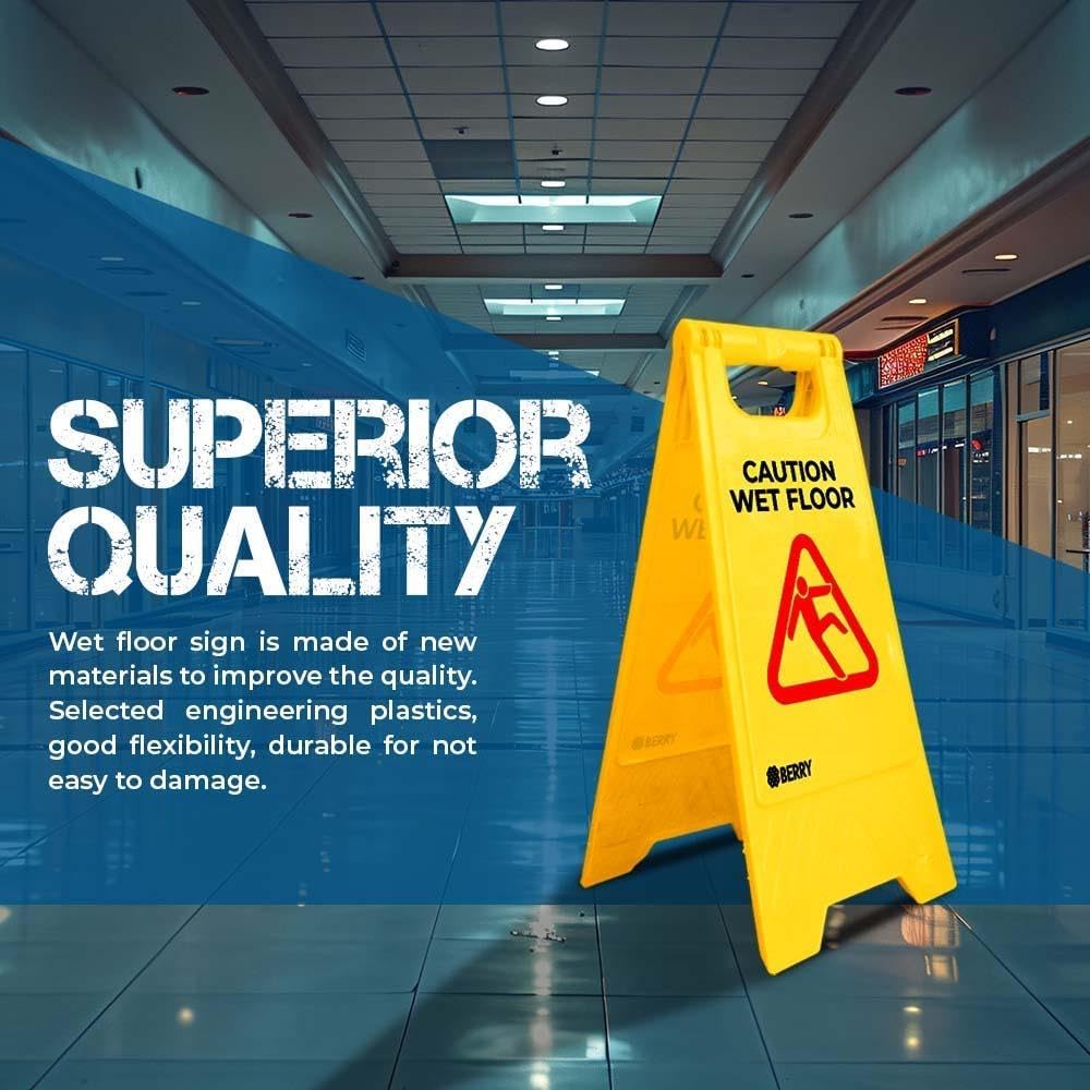 Caution Wet Floor Sign – Folding