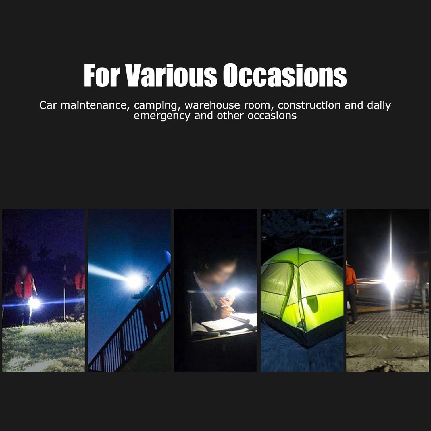 P70 Professional Rechargeable Diving Flashlight