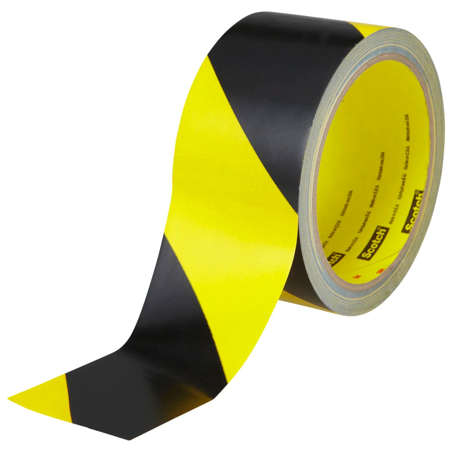 شريط فسفوري أسود × أصفر | Fluorescent Reflective Tape Black × Yellow