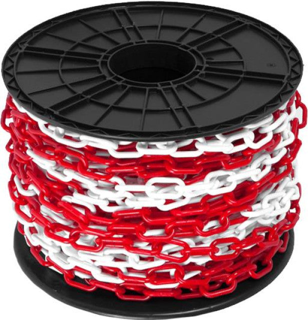 سلسلة تحديد بلاستيك | BarrierChain-Plastic-WhiteRed