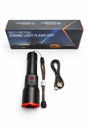 LT-849 Aluminum Alloy Rechargeable Flashlight