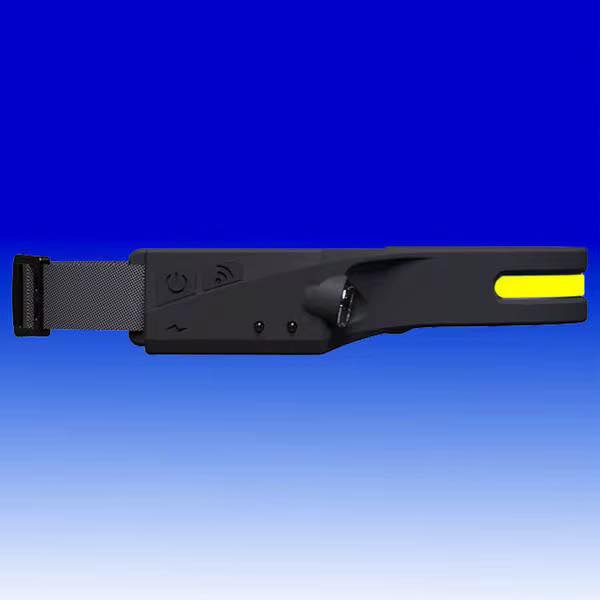 HeadLamp-YT200 كشاف رأس -  قابل للشحن LED USB بمستشعر حركة و5 أوضاع إضاءة – مناسب للتخييم والجري والعمل الليلي