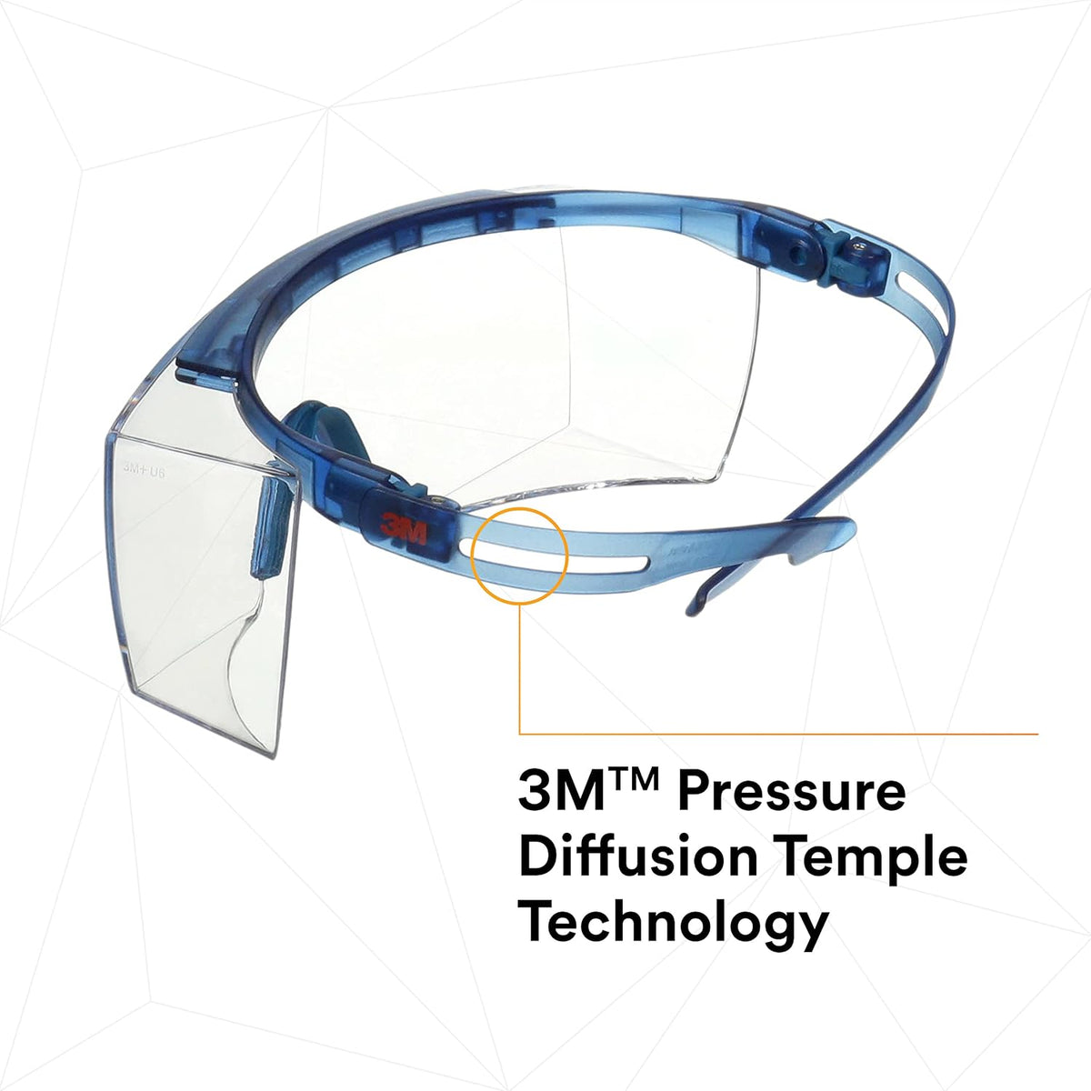 نظارة سيفتي فوق النظارة الطبية ثري ام عدسة رمادي SF3707SGAF | 3M SecureFit SF3707SGAF OTG Safety Glasses Grey