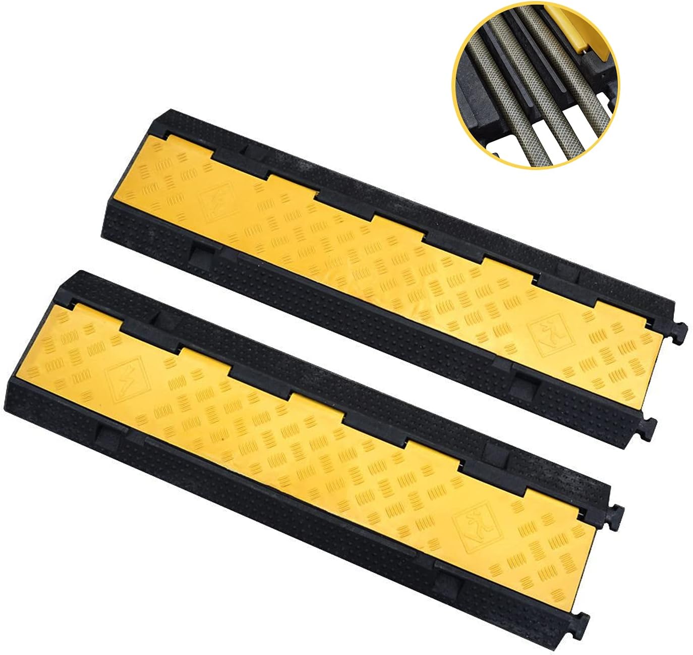 3 Channel Rubber Cable Protector