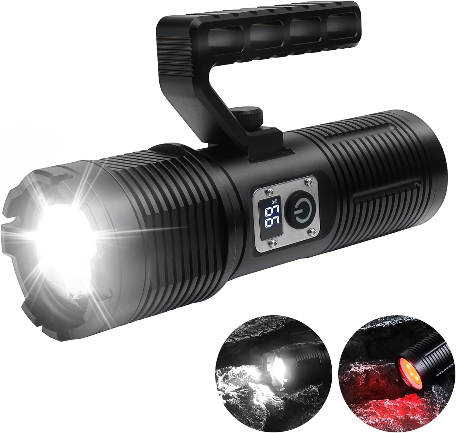 H-2303 Multifunctional Rechargeable Searchlight with COB Light