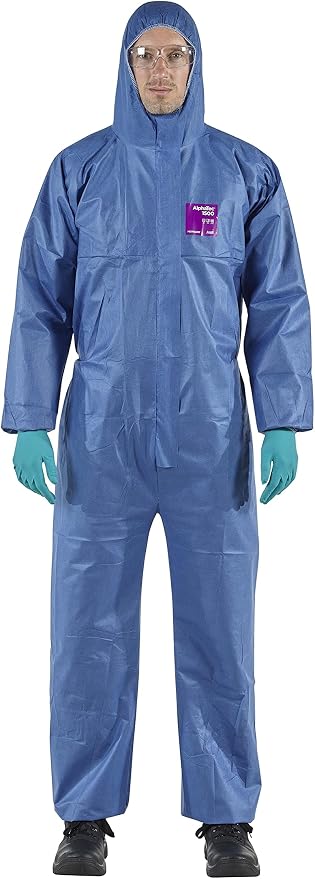 Ansell™ AlphaTec™ MICROGARD™ 1500 Coveralls, Model 138