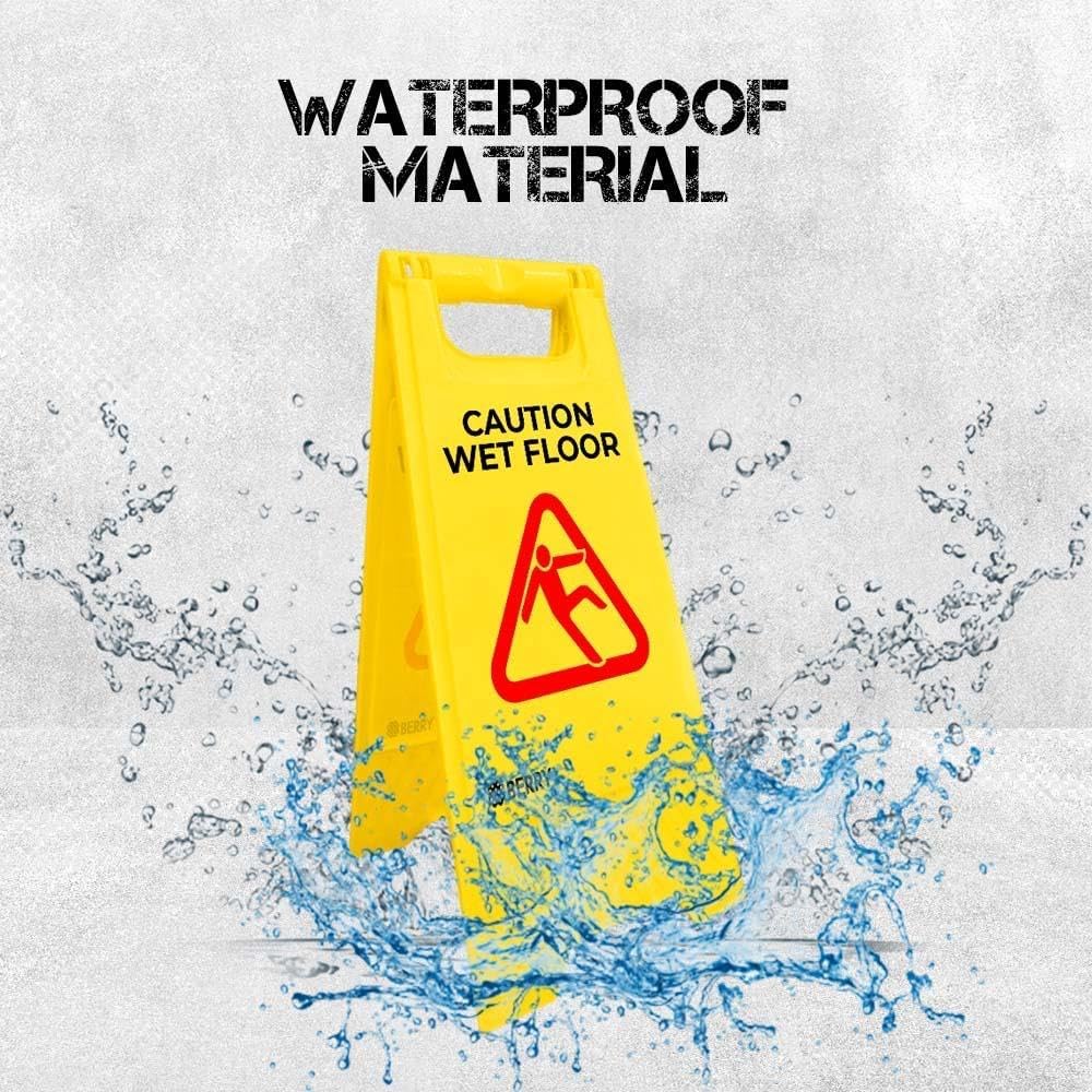 Caution Wet Floor Sign – Folding