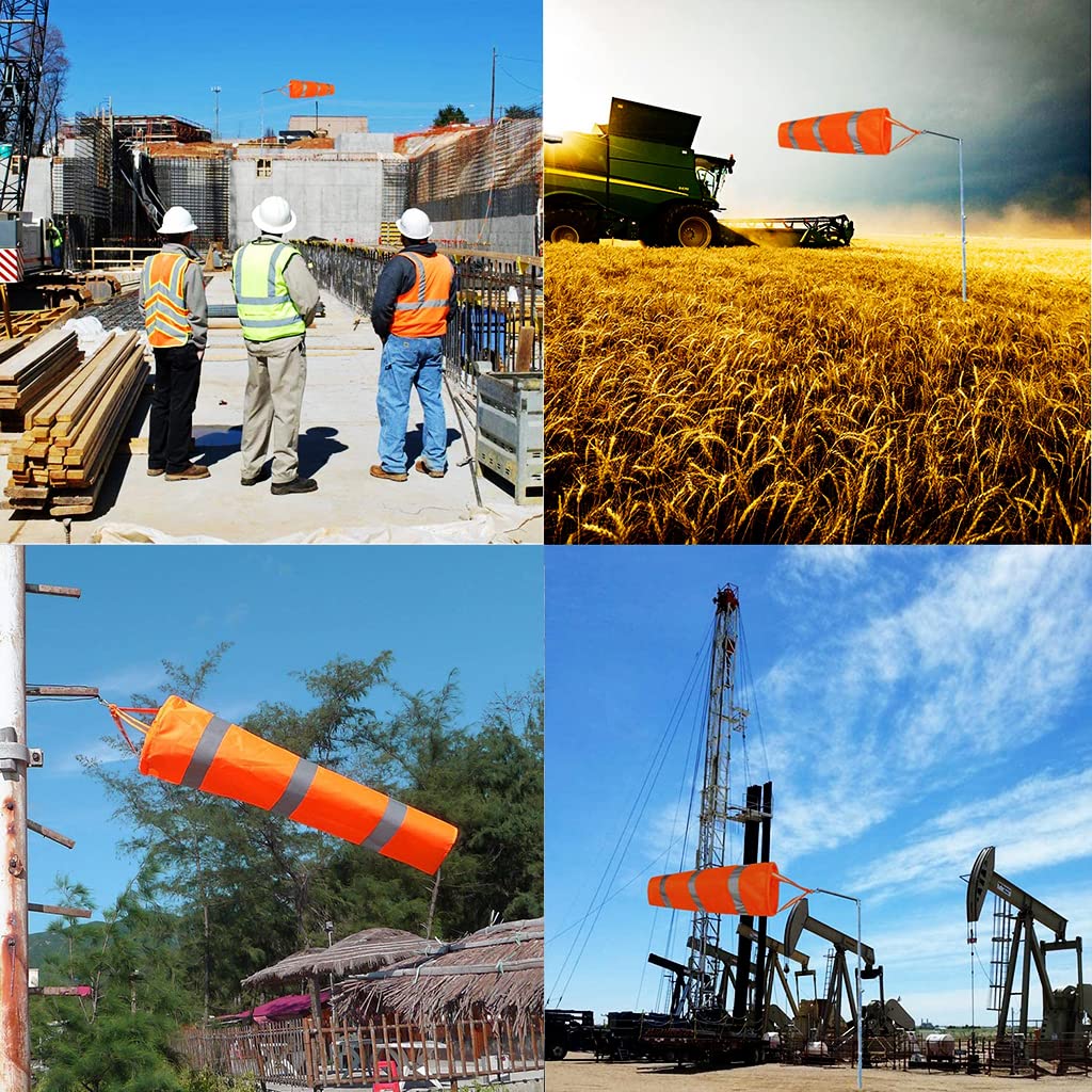 Airport Windsock – Reflective – Waterproof Ripstop Nylon