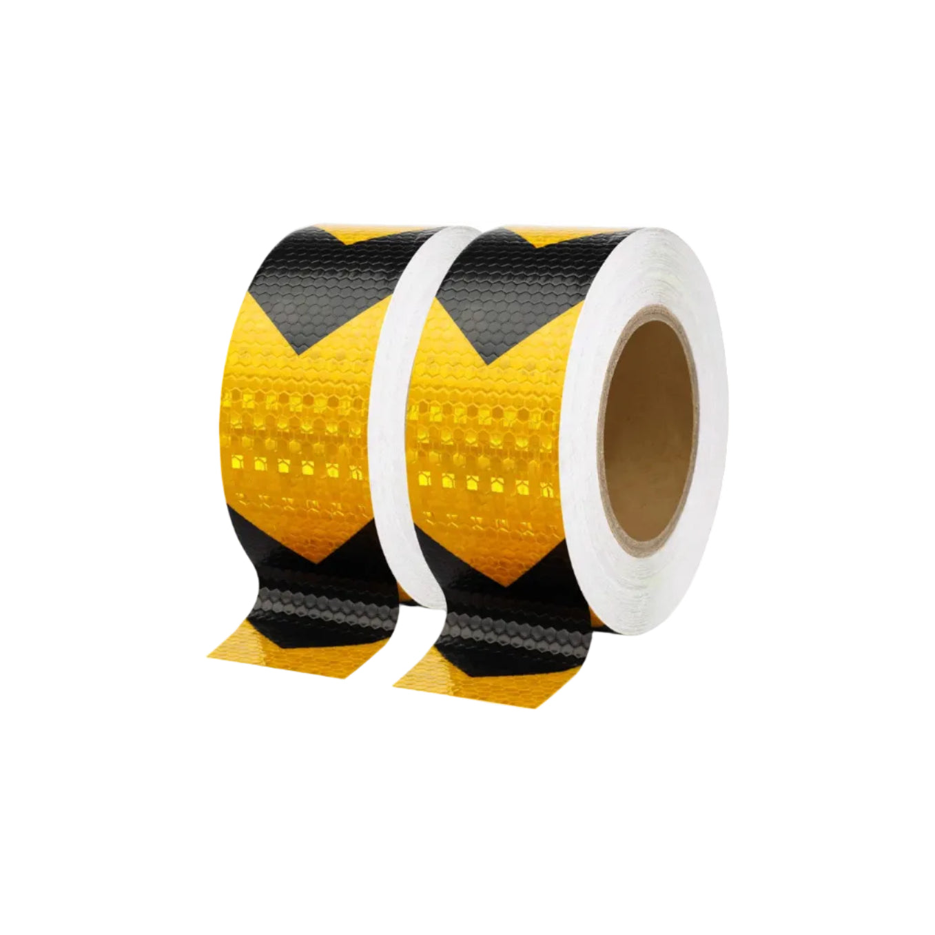 Reflective Safety Tape - bee nest - Black\Yellow