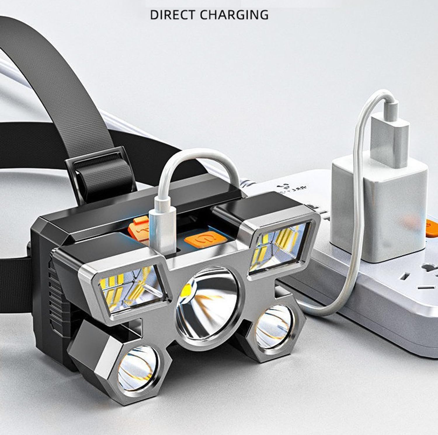 185-91 Rechargeable 5 LED Headlamp