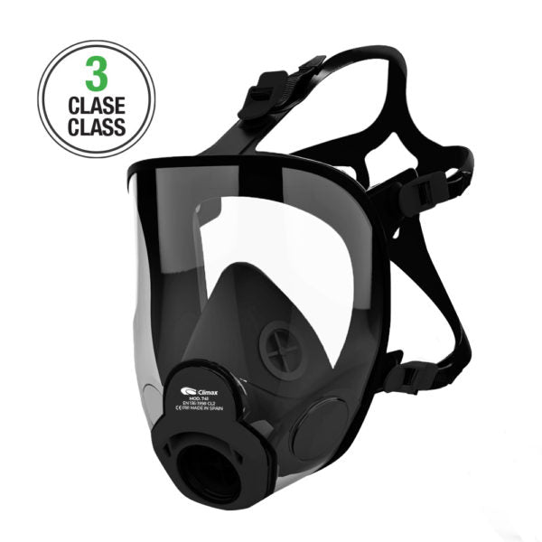 Climax Safety Full Face Mask – Single Filter – Model 741